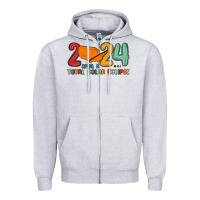 Heather Grey total solar eclipse Zipper Hoodie - MaliasSmallBusiness