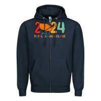 Navy total solar eclipse Zipper Hoodie - MaliasSmallBusiness