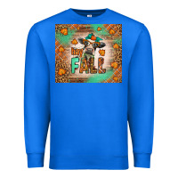 True Royal Western Hay Fall Cow Premium Sweatshirt - LillyAllenDesigns