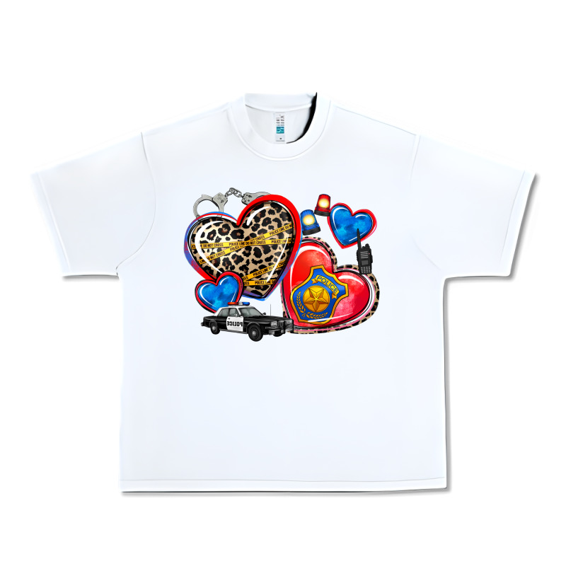 Western Leopard  Police Hearts Urban Heavy Tee by AdoDesignShop | Teevron
