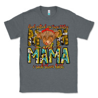 Charcoal Heather God Gifted Me Two Titles And Mama i Rock Them Both Classic Tee - CowhideDigitalArt
