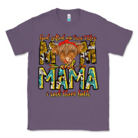 Lavender God Gifted Me Two Titles And Mama i Rock Them Both Classic Tee - CowhideDigitalArt