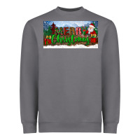 Storm merry christmas with santa claus license plate Heavyweight Sweatshirt - BundleAndBundleShop