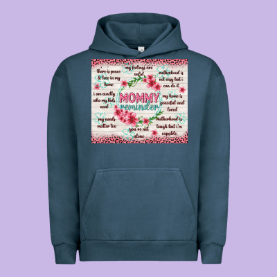 Mommy Reminder Urban Hoodie Designed By Tumblerdesignbyshophia