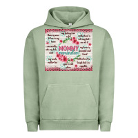 Pigment Oil Green mommy reminder Urban Hoodie - TumblerDesignByShophia