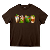 Frog Coffee Cups Heavy Core Tee | Teevron