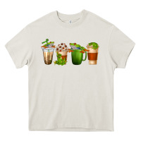 Cream frog coffee cups Heavy Core Tee - texasbilliewilder