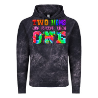 Cloud Black two moms are better than one Vintage Hoodie - HRA Design Shop