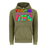 Vintage Olive two moms are better than one Vintage Hoodie - HRA Design Shop