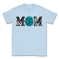 Dusty Blue cowhide with gemstone Classic Tee - RanaPortraitStore