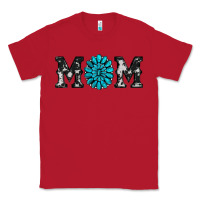 Red cowhide with gemstone Classic Tee - RanaPortraitStore