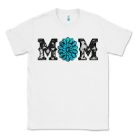 White cowhide with gemstone Classic Tee - RanaPortraitStore