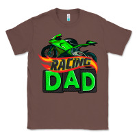 Chestnut racing dad with racing motorcycle Classic Tee - AdoDesignShop