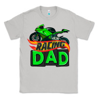 Moon Dust racing dad with racing motorcycle Classic Tee - AdoDesignShop
