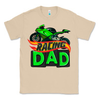 Mushroom racing dad with racing motorcycle Classic Tee - AdoDesignShop
