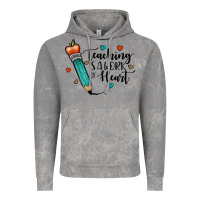 Cloud Rock teaching i̇s a work of heart Vintage Hoodie - JahusDesignShop