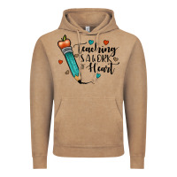 Vintage Coffee teaching i̇s a work of heart Vintage Hoodie - JahusDesignShop