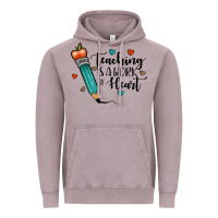 Vintage Zinc teaching i̇s a work of heart Vintage Hoodie - JahusDesignShop