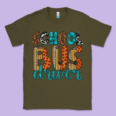 School Bus Driver Classic Tee Designed By Artiststas