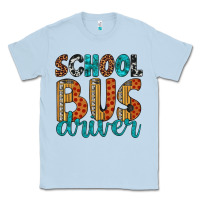 Dusty Blue school bus driver Classic Tee - Artiststas