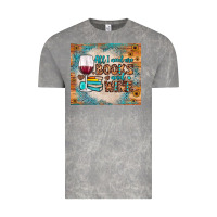 All I Need Are Books And Wine Vintage Tee | Teevron