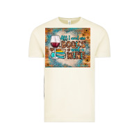 Vintage Arctic all i need are books and wine Vintage Tee - JahusDesignShop