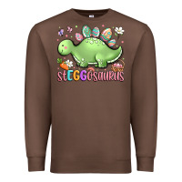 Chestnut easter stegosaurus delight Premium Sweatshirt - LillyAllenDesigns