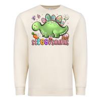 Sandshell easter stegosaurus delight Premium Sweatshirt - LillyAllenDesigns