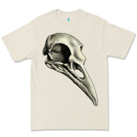 Bone Raven Skull Premium Tee - RanaPortraitStore