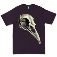 Plum Raven Skull Premium Tee - RanaPortraitStore