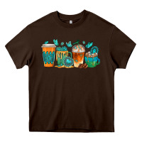 Chocolate Brown gemstone coffee cups Heavy Core Tee - texasbilliewilder