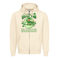 Sandshell lucky world tour st. patrick's day Zipper Hoodie - MaliasSmallBusiness