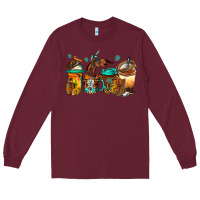 Burgundy rodeo coffee Long Sleeve Tee - Jasminsmagicworld
