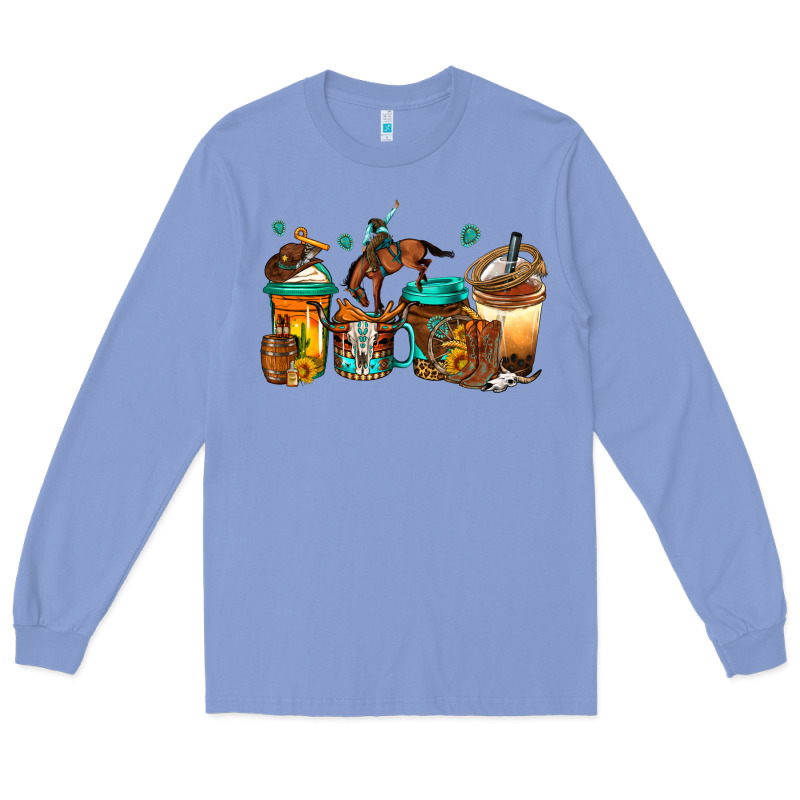 Rodeo Coffee Long Sleeve Tee by Jasminsmagicworld | Teevron