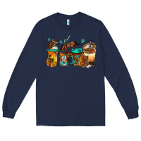 Navy rodeo coffee Long Sleeve Tee - Jasminsmagicworld