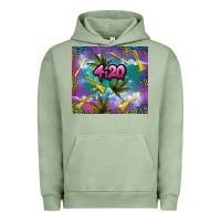 Pigment Oil Green 4 20 marijuana holiday Urban Hoodie - TumblerDesignByShophia