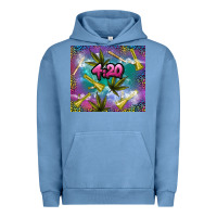 Pigment Pebble Blue 4 20 marijuana holiday Urban Hoodie - TumblerDesignByShophia