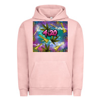 Pigment Salmon 4 20 marijuana holiday Urban Hoodie - TumblerDesignByShophia