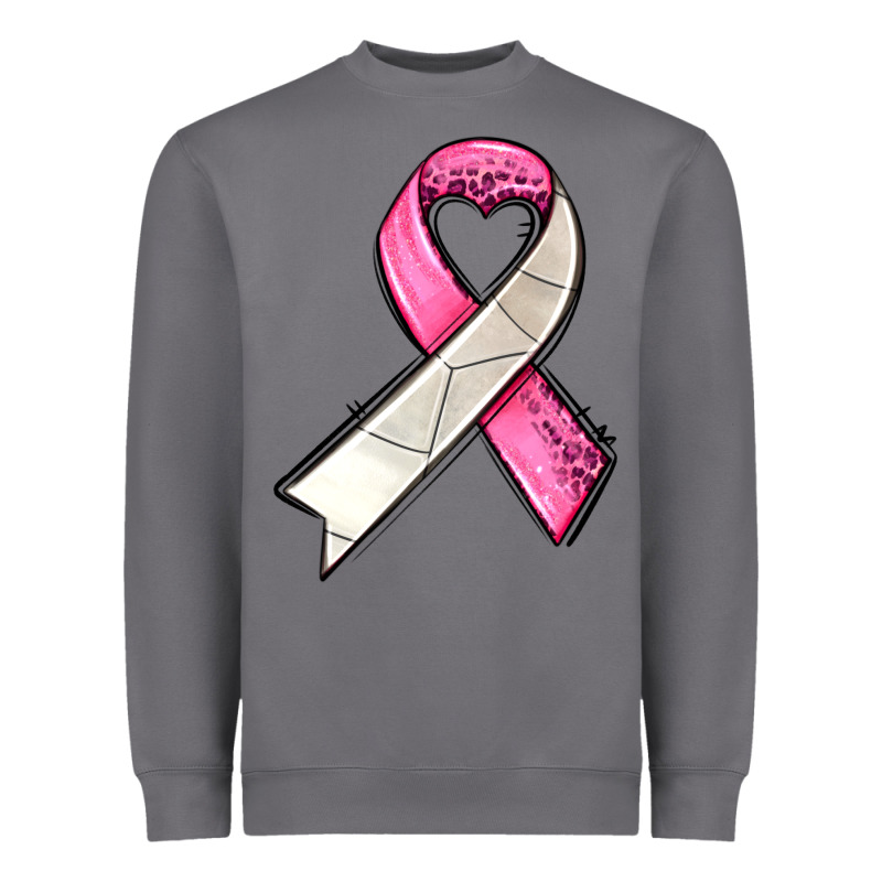 Breast Cancer Sport Ribbons Heavyweight Sweatshirt by AdoDesignShop | Teevron