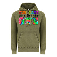 Vintage Olive two dads are better than one Vintage Hoodie - HRA Design Shop