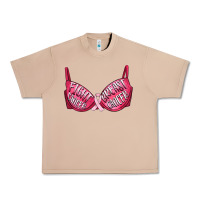 Burro Fight cancer breast cancer bra Urban Heavy Tee - Artiststas