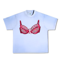 Grape Ice Fight cancer breast cancer bra Urban Heavy Tee - Artiststas