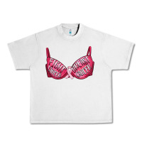 Lunar Rock Fight cancer breast cancer bra Urban Heavy Tee - Artiststas