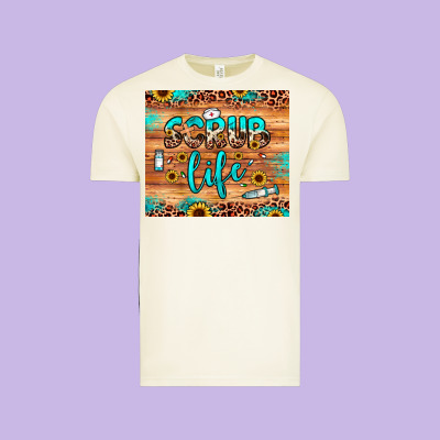 Scrub Life Vintage Tee Designed By Jahusdesignshop