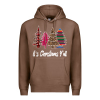 Chestnut Merry Christmas Pine Tree Premium Hoodie - Bettercallsaul