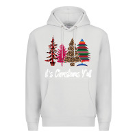 Dove Grey Merry Christmas Pine Tree Premium Hoodie - Bettercallsaul