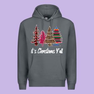 Merry Christmas Pine Tree Premium Hoodie Designed By Bettercallsaul