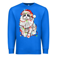 True Royal christmas ragdoll cat Premium Sweatshirt - LillyAllenDesigns