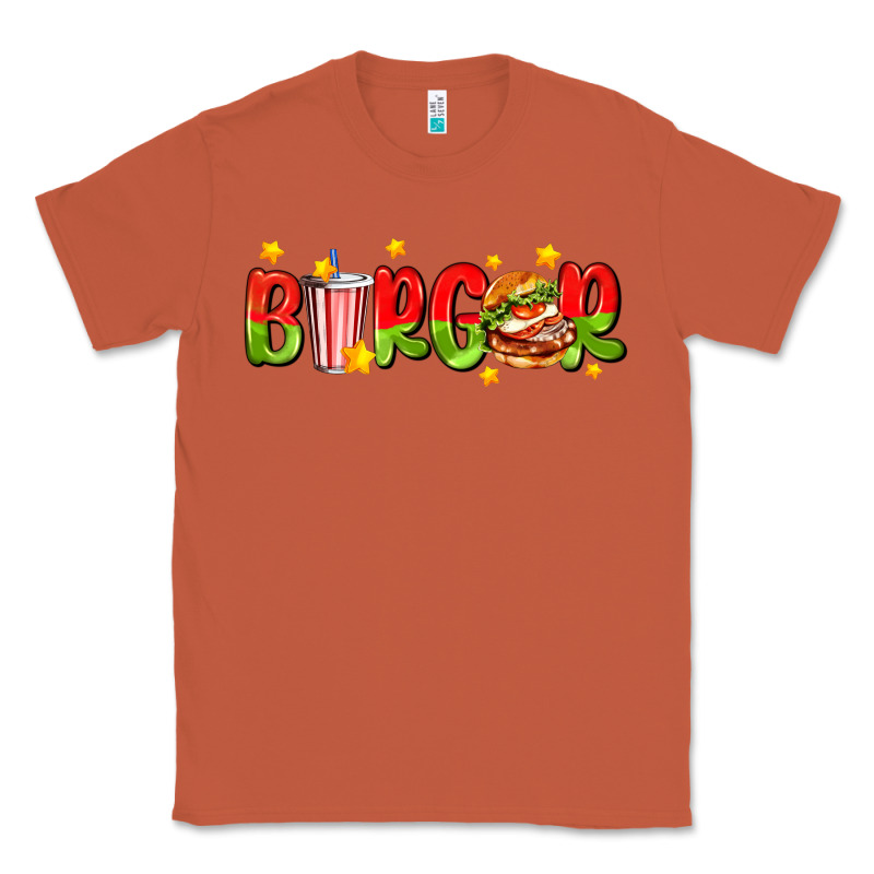 Burger With Coke And Stars Classic Tee by AdoDesignShop | Teevron