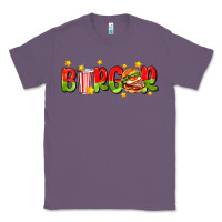 Lavender burger with coke and stars Classic Tee - AdoDesignShop